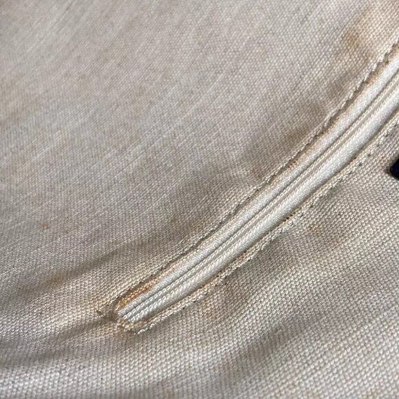 Auth CELINE Old Sulky Tote Bag 2WAY Bag Crossbody Shoulder Bag Leather/PVC blue/ - Picture 5 of 16